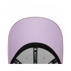 Gorra 9Forty Los Angeles Dodgers Bubble Stitch Violet MLB