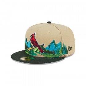 Gorra 59Fifty St Louis Cardinals MLB Team Landscape Beige