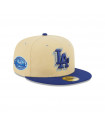 Gorra Los Angeles Dodgers MLB 59Fifty Beige