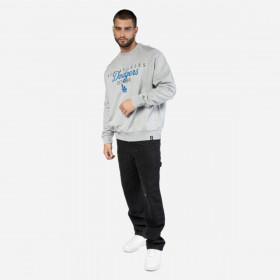 Polera Los Angeles Dodgers MLB Lifestyle Crew Neck Grey