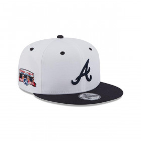 Gorra 9Fifty Atlanta Braves MLB White Crown Patch White