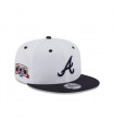 Gorra 9Fifty Atlanta Braves MLB White Crown Patch White