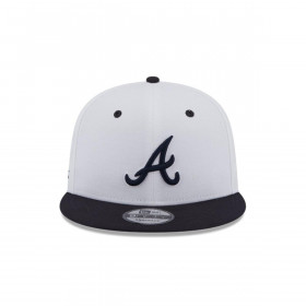 Gorra 9Fifty Atlanta Braves MLB White Crown Patch White