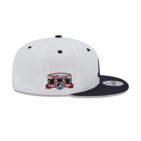 Gorra 9Fifty Atlanta Braves MLB White Crown Patch White