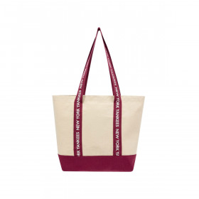Tote Bags New York Yankees Team Canvas Light Beige