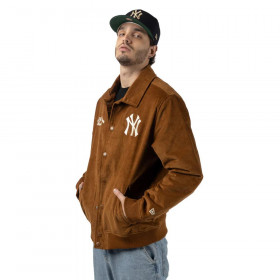 Jacket New York Yankees MLB Jacket Open Brown