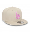 Gorra 9Fifty Los Angeles Dodgers Team Outline Beige