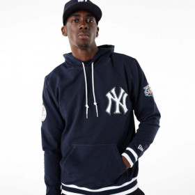 Polera New York Yankees Hoodiepo Azul