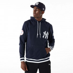 Polera New York Yankees Hoodiepo Azul