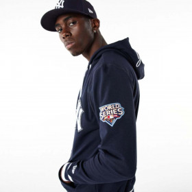 Polera New York Yankees Hoodiepo Azul
