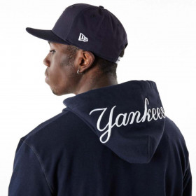 Polera New York Yankees Hoodiepo Azul