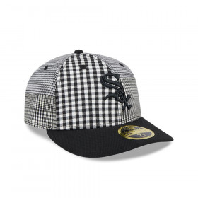 Gorra 59Fifty LP Chicago White Sox MLB Patch Plaid Black