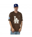 Polo Los Angeles Dodgers MLB  Dark Brown