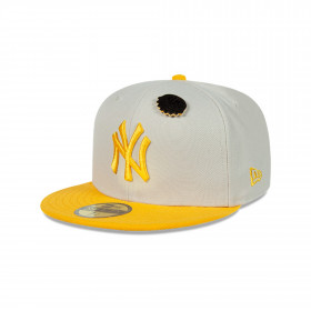 Gorra 5950 New York Yankees Beer Pack Beige MLB