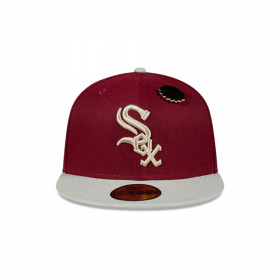 Gorra 5950 Chicago White Sox Beer Pack Rojo