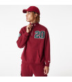 Polera New Era Brand Dark Red