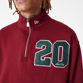 Polera New Era Brand Dark Red