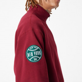 Polera New Era Brand Dark Red