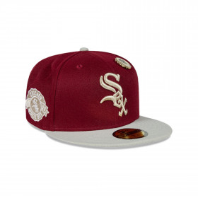 Gorra 5950 Chicago White Sox Beer Pack Rojo