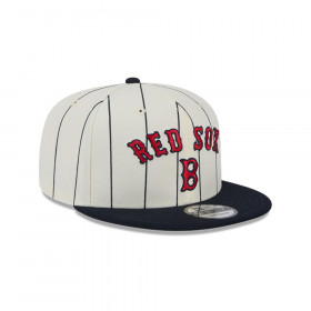 Gorra 9fifty MLB Boston Red Sox Jersey Pinstripe White