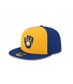 Gorra Milwaukee Brewers MLB 59Fifty Yellow
