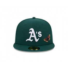Gorra 59Fifty Oakland Athletics Felt MLB & NFL Green