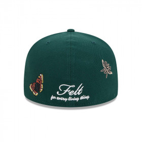 Gorra 59Fifty Oakland Athletics Felt MLB & NFL Green