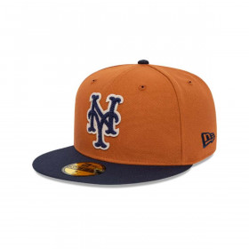 Gorra 59Fifty New York Mets Boucle Contemporary Coffee MLB