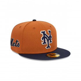 Gorra 59Fifty New York Mets Boucle Contemporary Coffee MLB