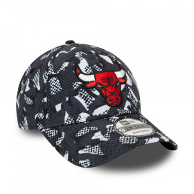 Gorra 9Forty Chicago Bulls Seasonal Print Black