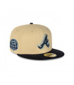 Gorra 59Fifty MLB Atlanta Braves MLB Pack Illusion Gold
