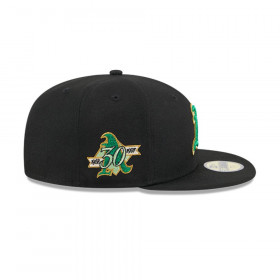 Gorra 59Fifty Oakland Athletics Metallic Green Black MLB
