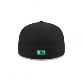 Gorra 59Fifty Oakland Athletics Metallic Green Black MLB