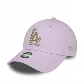 Gorra 9Forty Los Angeles Dodgers Metallic Logo Violet