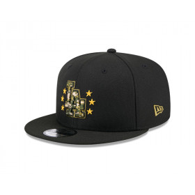 Gorra 9fifty Los Angeles Dodgers MLB Armed Forces Black