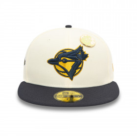 Gorra 5950 Toronto Blue Jays Contrast Pin Blanco MLB