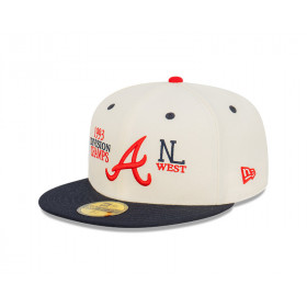 Gorra Atlanta Braves MLB 59Fifty White