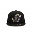 Gorra 9Fifty NFL Las Vegas Raiders NFL Flower Icon Black