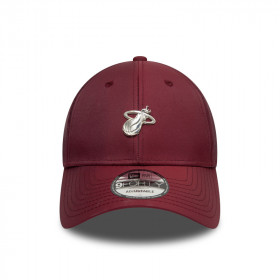 Gorra 9Forty NBA  Miami Heat Tech Dark Red