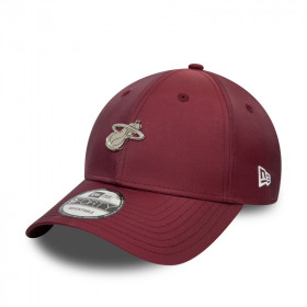 Gorra 9Forty NBA  Miami Heat Tech Dark Red