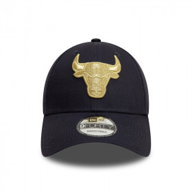 Gorra 9Forty NBA  Chicago Bulls Metallic Navy