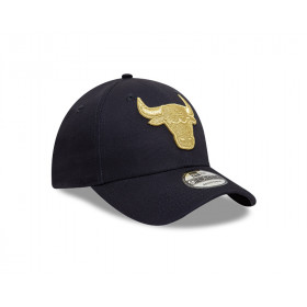 Gorra 9Forty NBA  Chicago Bulls Metallic Navy
