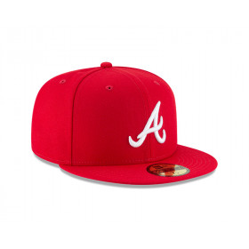 Gorra 59Fifty MLB  Atlanta Braves Mlb Scarl 59fifty Red