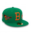 Gorra 59Fifty Baltimore Orioles MLB Coop Green