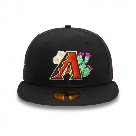 Gorra 59FIFTY Arizona Diamondbacks MLB Seasonal Flower Black