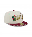Gorra 59Fifty NBA Chicago Bulls NBA Ws Colour Block White