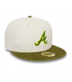 Gorra 59Fifty Antlanta Braves MLB Cord Essentials White