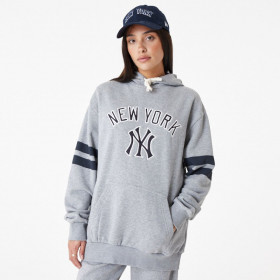 Polera New York Yankees MLB  Grey Med
