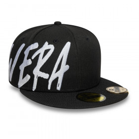 Gorra New Era Emea 59Fifty Day Black and White