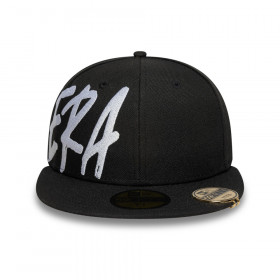 Gorra New Era Emea 59Fifty Day Black and White